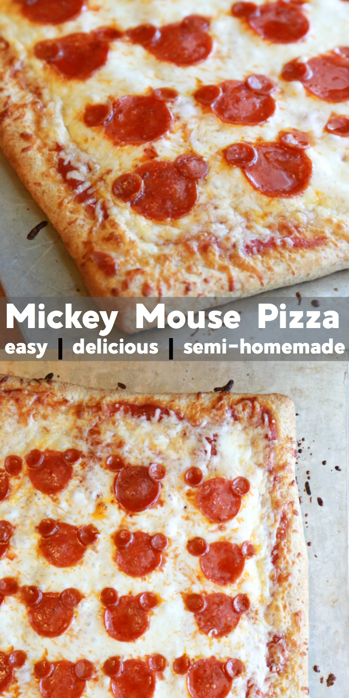 If your kids can’t enough of their favorite mouse, surprise them with this super easy to make Mickey Mouse Pizza. OMGoodness, y’all – it’s so cute and so tasty!