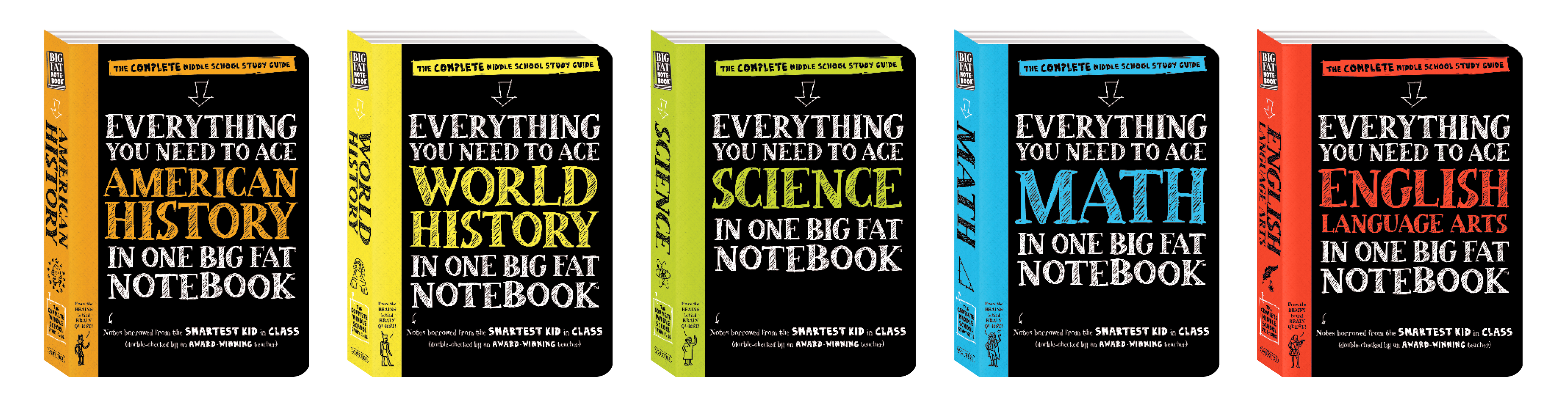 Middle school just got easier with Big Fat Notebooks, a series of five study guides perfect for your middle schooler.