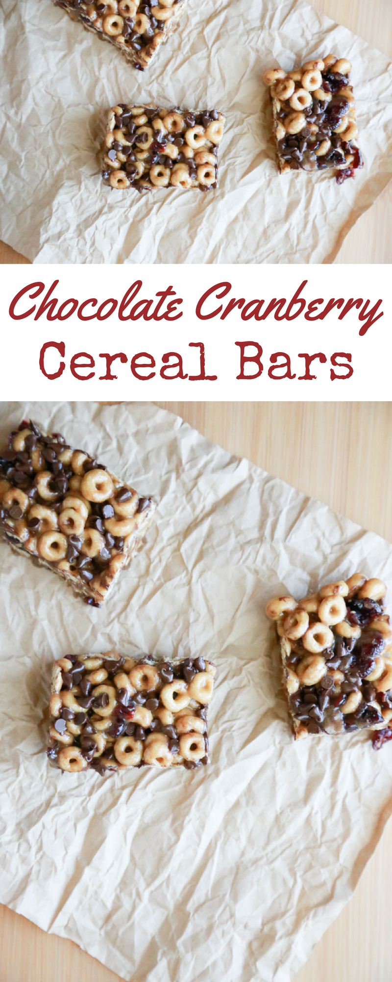 Forget about those mornings where you don't know what to serve for breakfast. Make these Chocolate Cranberry Cereal Bars and make breakfast easy.