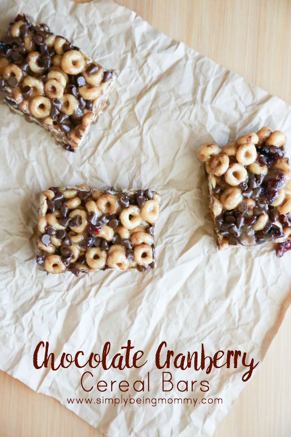 Forget about those mornings where you don't know what to serve for breakfast. Make these Chocolate Cranberry Cereal Bars and make breakfast easy.