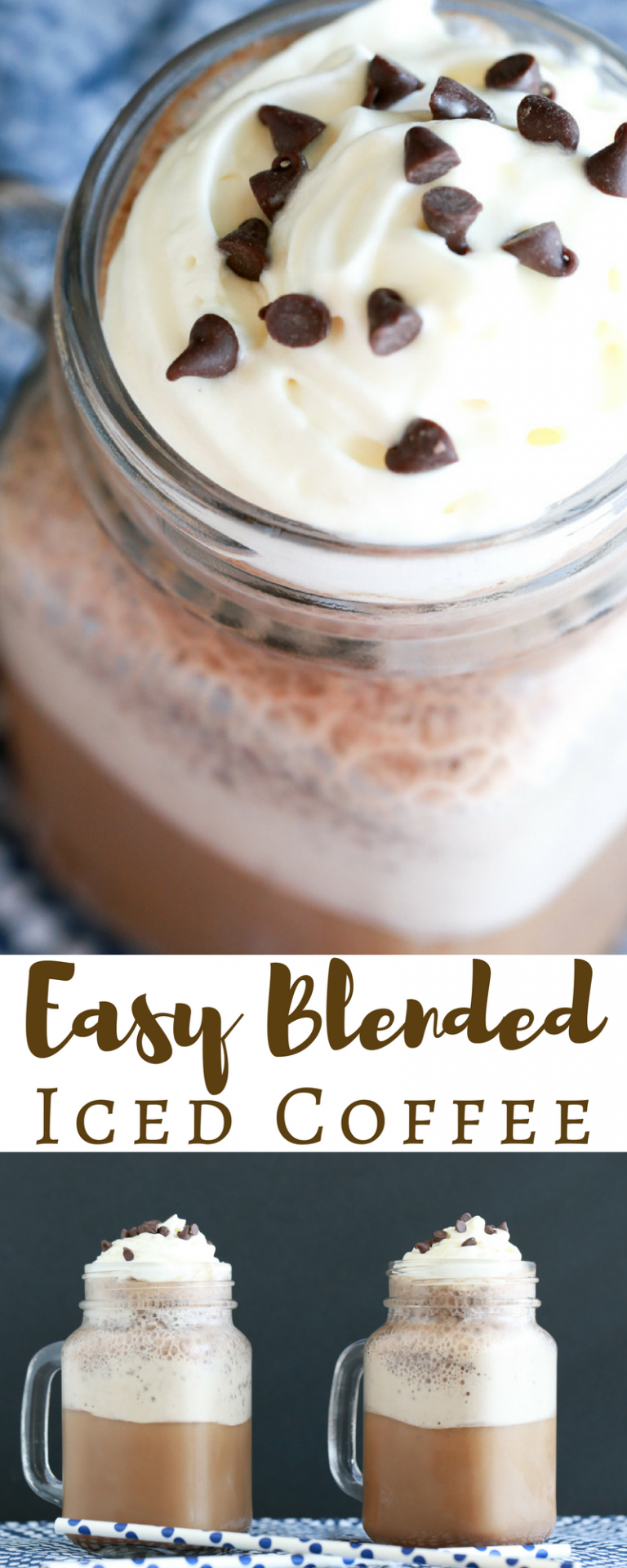 Easy Blended Iced Coffee Cold Coffee Recipes Simply Being Mommy
