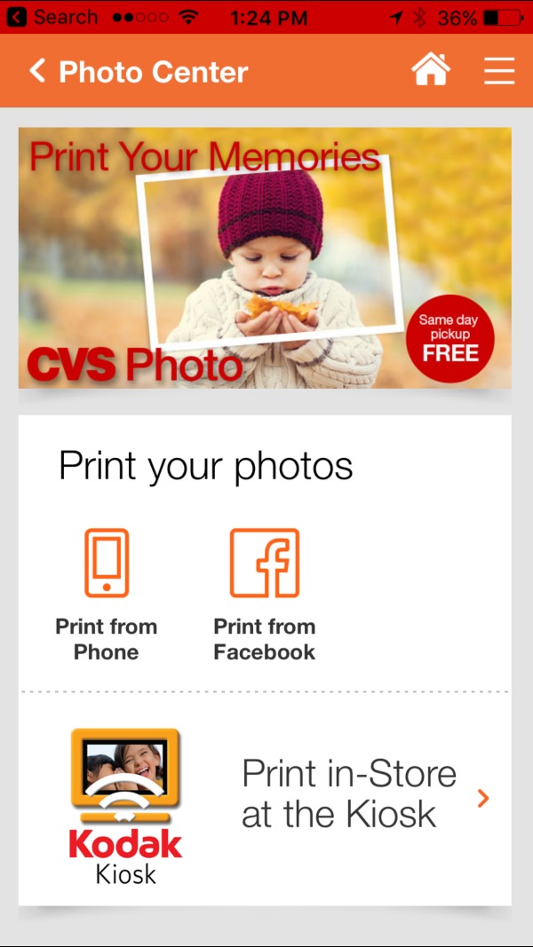 same day photo print cvs app