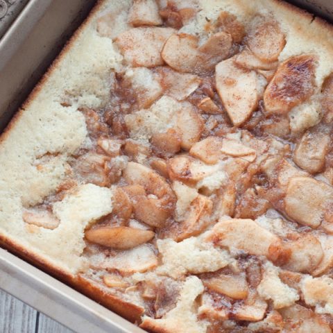 I can't wait to share this Cinnamon Caramel Apple Cobbler on Thanksgiving Day. Serve it alongside vanilla ice cream and you have the perfect fall dessert.