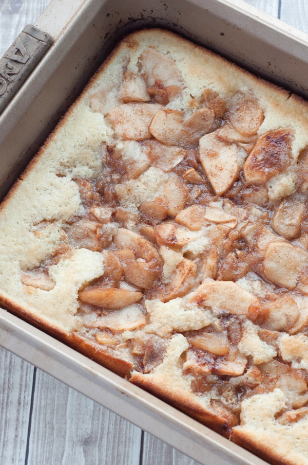 Cinnamon Caramel Apple Cobbler recipe