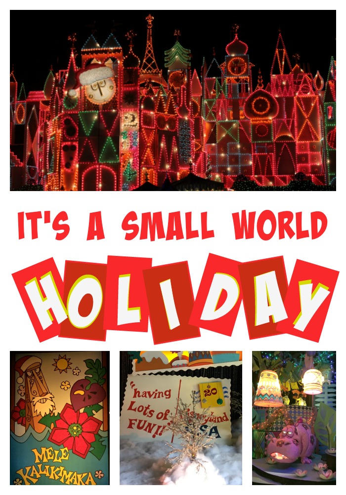 It’s a world of laughter, a world of tears. A world of hope and a world of fears. It’s a world of 20 years of it’s a small world holiday ride at Disneyland!