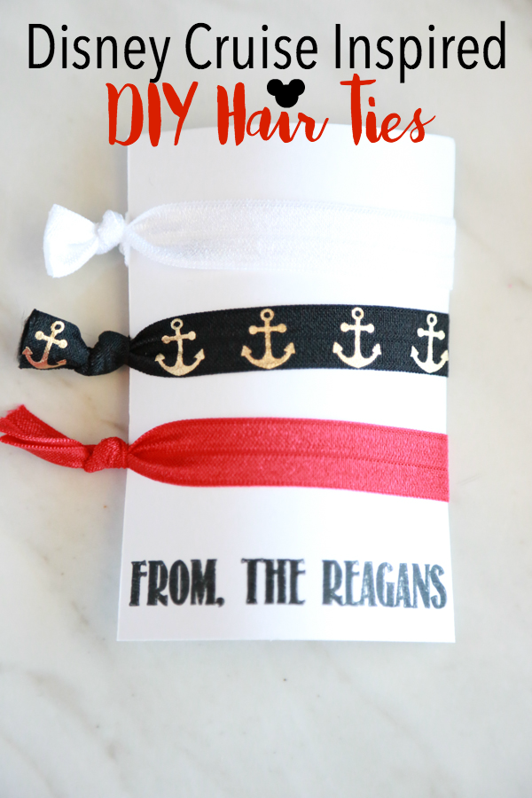 These Disney Cruise Inspired DIY Hair Ties are perfect for your upcoming Disney cruise vacation. Plus, they're perfect for gifting in the Fish Extender Program.