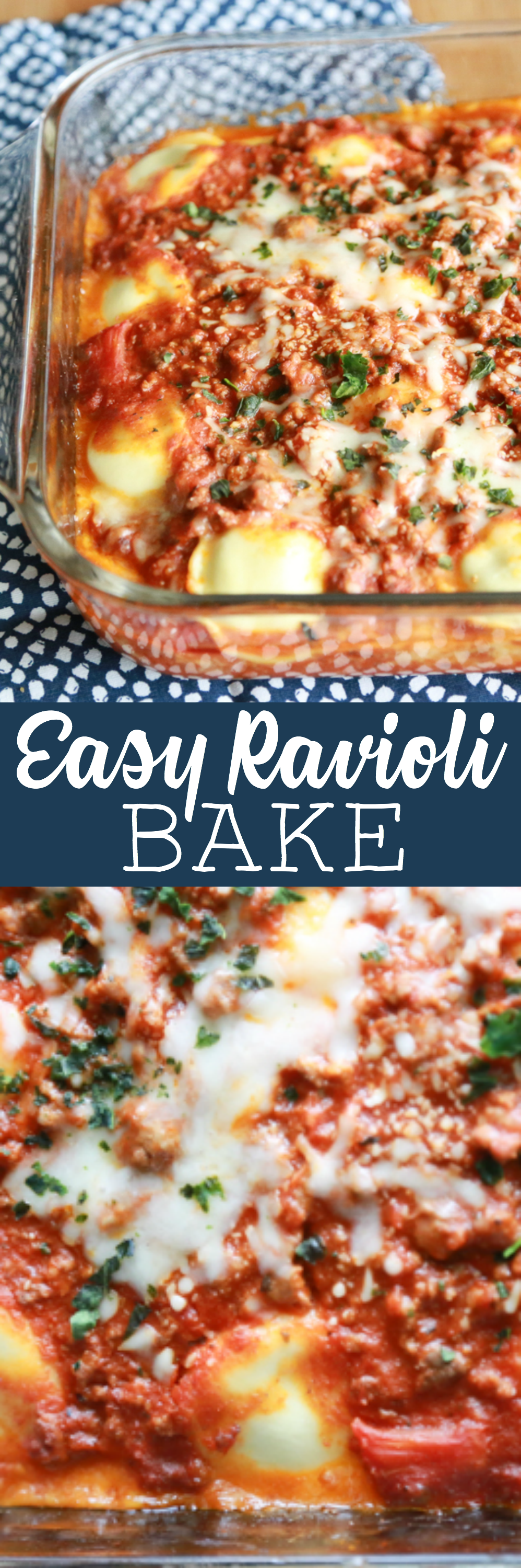 Easy Ravioli Bake recipe