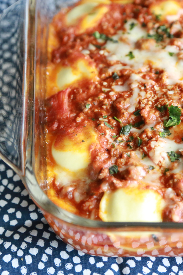 Easy Ravioli Bake recipe