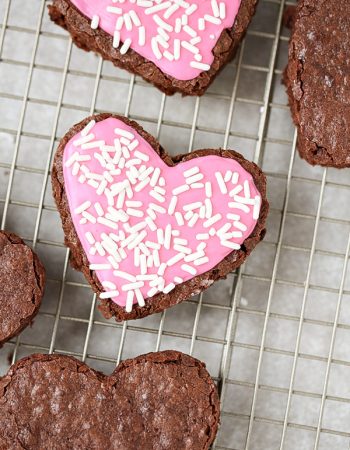 With Valentine's Day right around the corner, these Heart Shaped Frosted Brownies make for a decadent dessert to share with your loved ones.