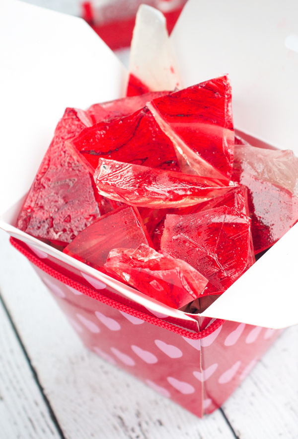 Making this Strawberries and Cream Rock Candy is fun! Plus, eating it isn't too bad either.