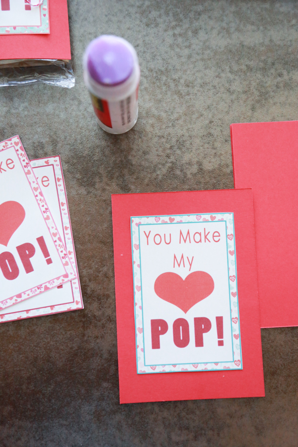 You Make My Heart Pop Valentines + Printable Simply Being Mommy