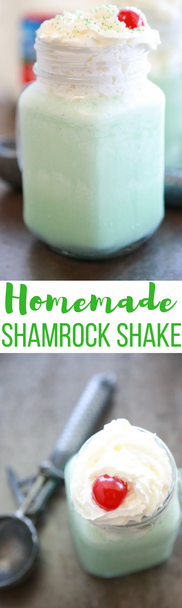 Love McDonald's Shamrock Shake? Try this cheaper Homemade Shamrock Shake that you can make right in your own kitchen.