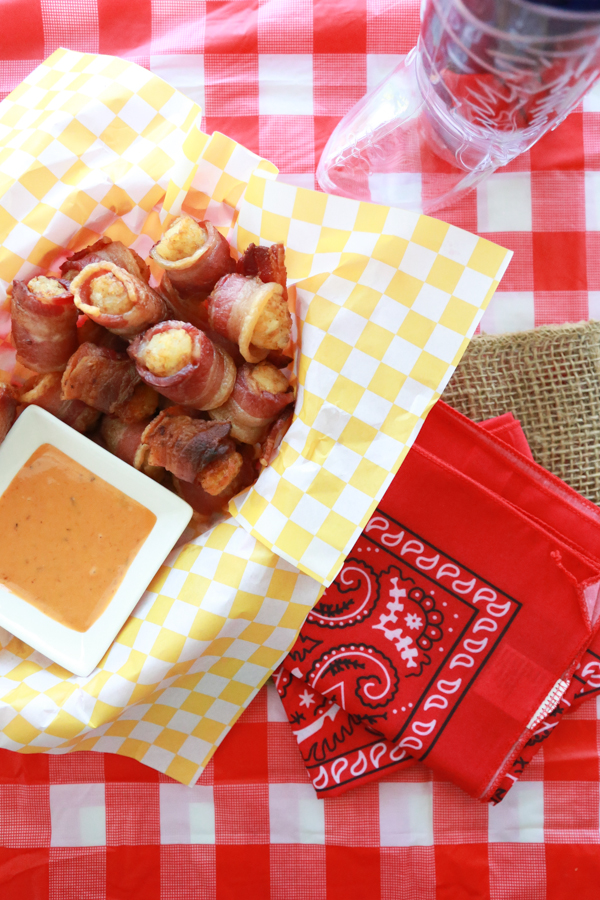 Bacon Wrapped Tater Tots are the perfect recipe for all your TexFest celebrations. See how easy they are to make.