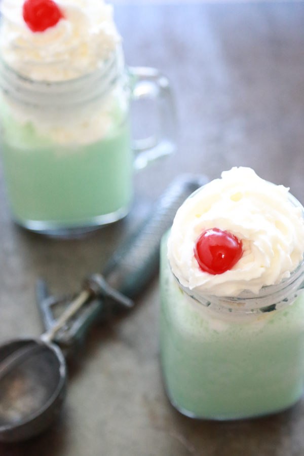 Love McDonald's Shamrock Shake? Try this cheaper Homemade Shamrock Shake that you can make right in your own kitchen.