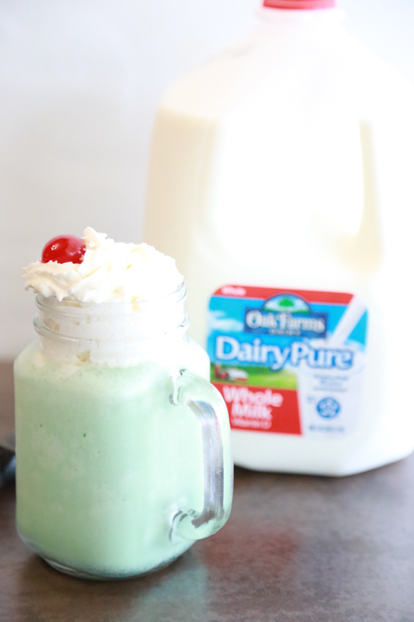 Love McDonald's Shamrock Shake? Try this cheaper Homemade Shamrock Shake that you can make right in your own kitchen.