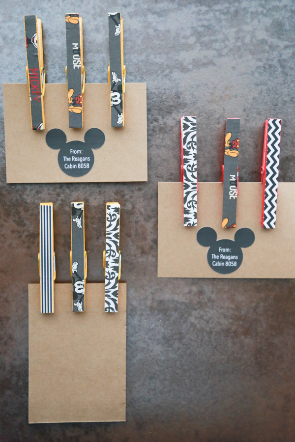 Need Fish Extender gift ideas? These Mickey Mouse Clothespin Magnets are the perfect, homemade gift!