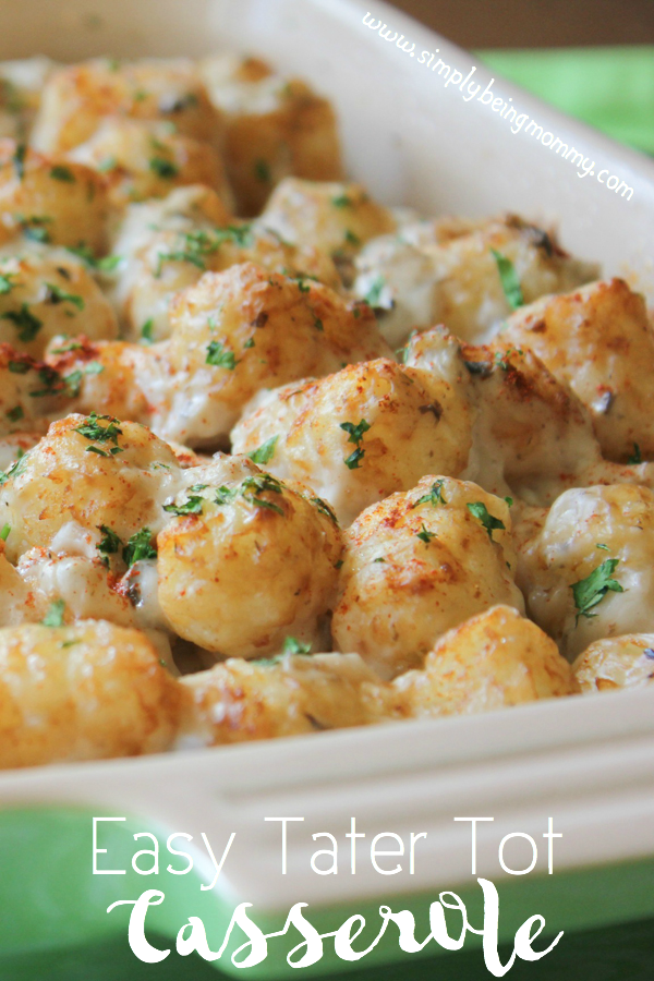 This Sloppy Joe Tater Tot Casserole recipe is the perfect solution for those busy nights you don't have a lot of time to cook.