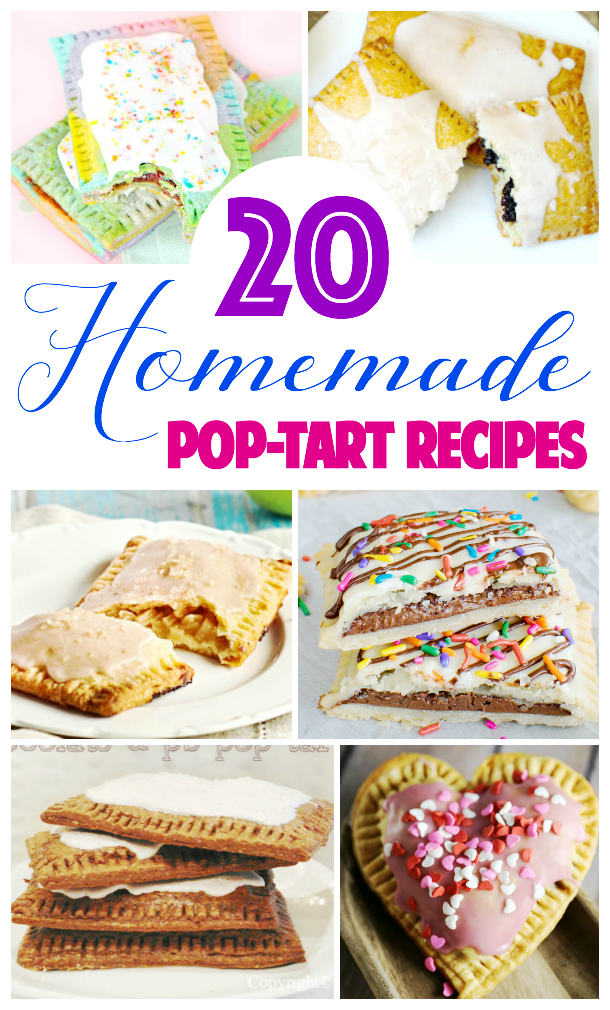 Love pop-tarts? Then you'll love these 20 homemade pop-tart recipes from around the web.