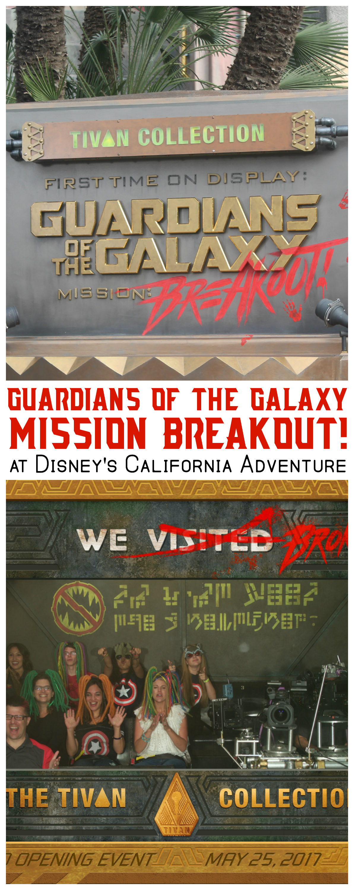 Join Rocket as he attempts to rescue the Guardians of the Galaxy on Disneyland's newest thrill ride: Guardians of the Galaxy - Mission: Breakout!