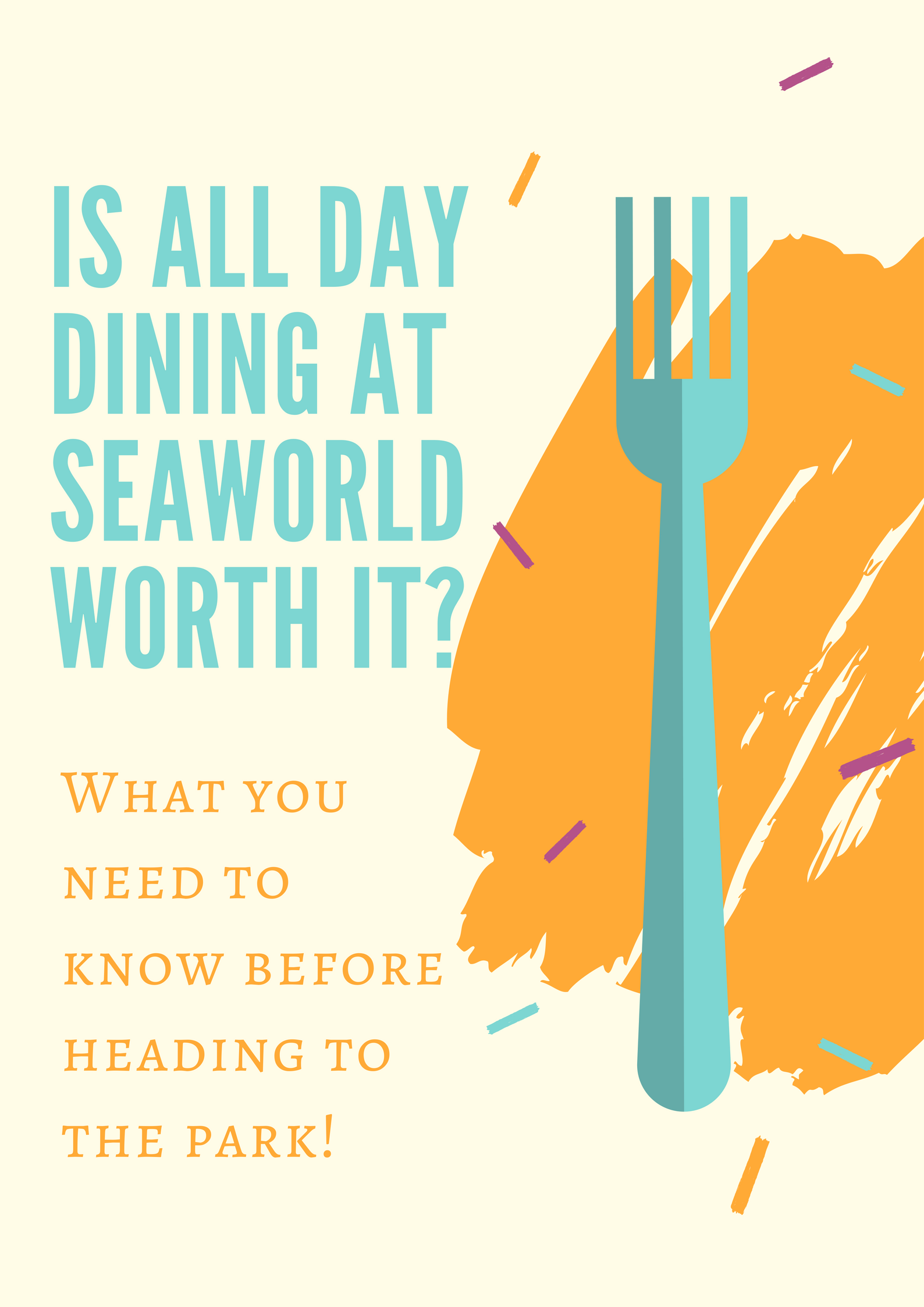 all day dining seaworld reviews