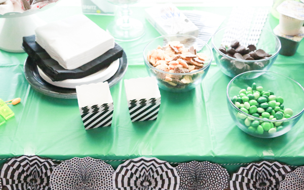 Hosting a soccer party? Find out how to create an Easy Soccer Tablescape that is affordable and classy!