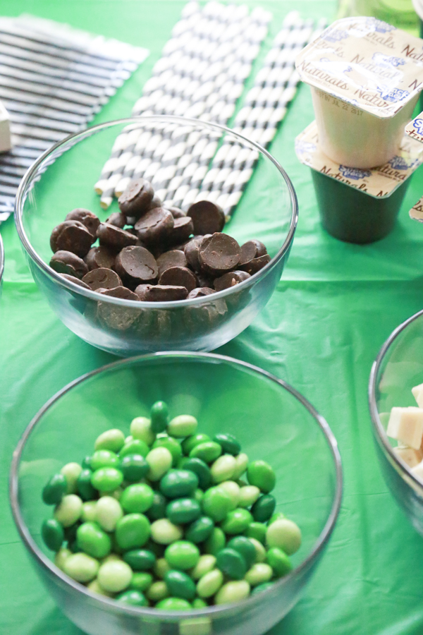 Hosting a soccer party? Find out how to create an Easy Soccer Tablescape that is affordable and classy!