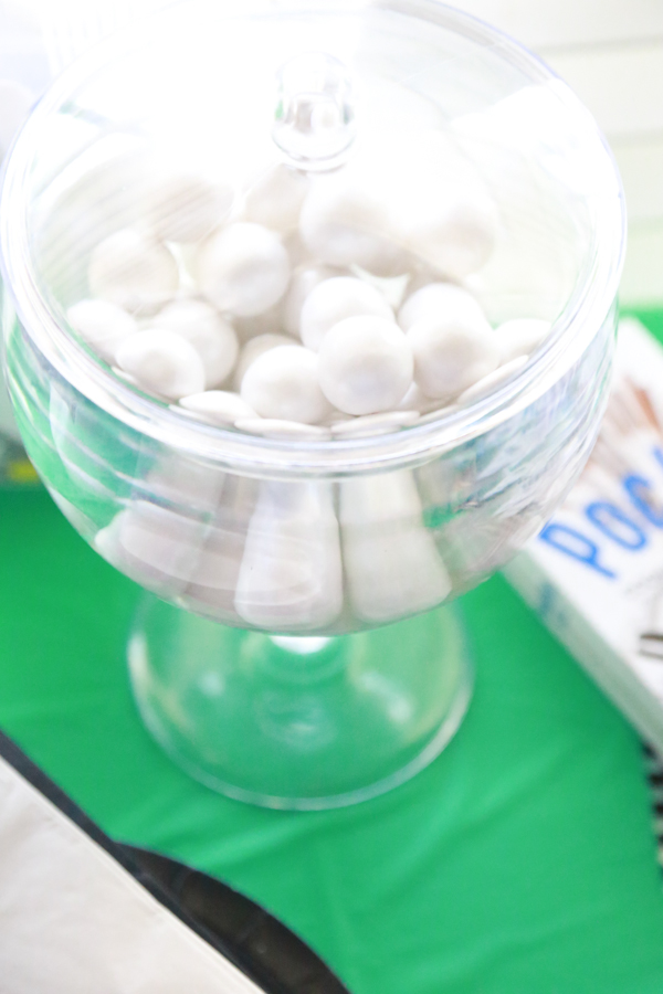 Hosting a soccer party? Find out how to create an Easy Soccer Tablescape that is affordable and classy!