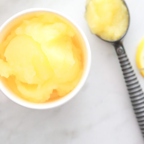 No ice cream maker needed. Make this Easy Tampico Island Punch Sorbet to enjoy during the hot days of summer.