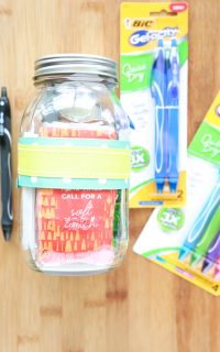 As your child is heading back to school, prepare a Back to School Teacher Survival Kit for their teacher! I'm sure they'll appreciate it.