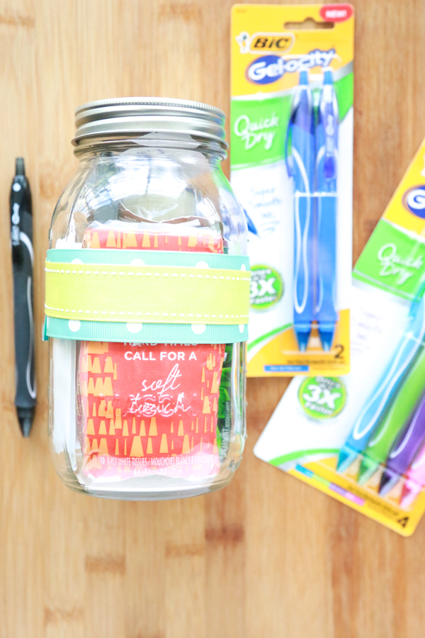 As your child is heading back to school, prepare a Back to School Teacher Survival Kit for their teacher! I'm sure they'll appreciate it.