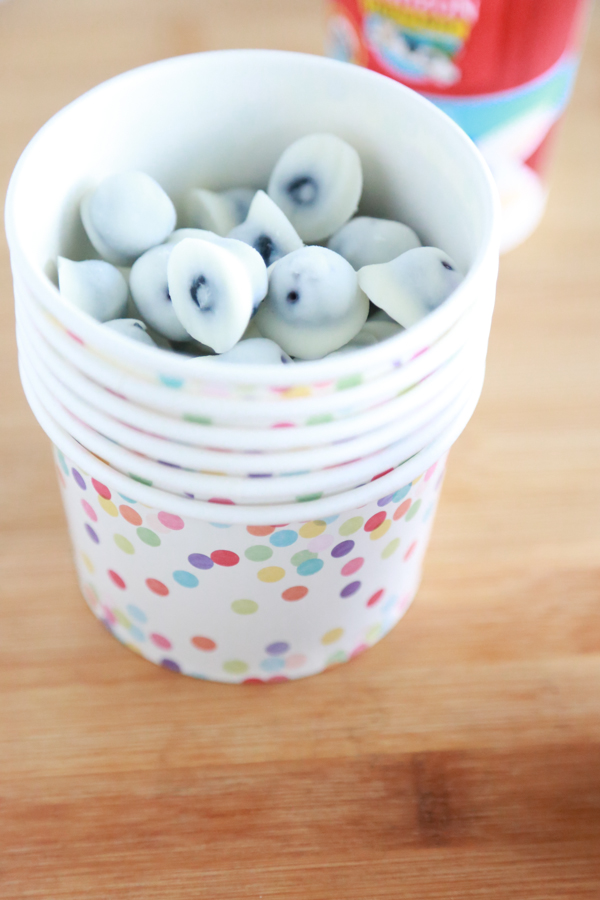 Homemade Yogurt Covered Blueberries