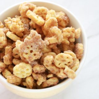 If you love Churros, you'll love this super easy to make Churro Honeycomb Snack Mix.