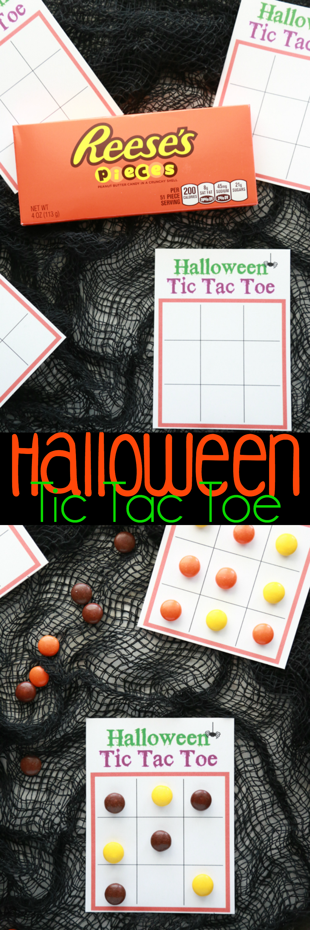 Halloween Tic Tac Toe Game - 11 Pc.