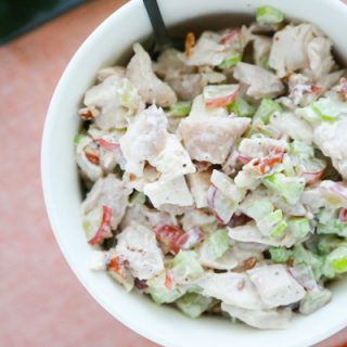 Forget Chicken Salad on a bread or bun. Save the carbs for dessert and try these Harvest Chicken Salad Lettuce Wraps.