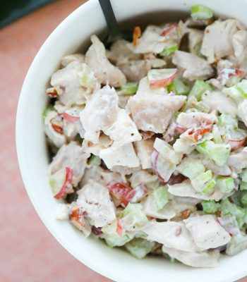 Forget Chicken Salad on a bread or bun. Save the carbs for dessert and try these Harvest Chicken Salad Lettuce Wraps.