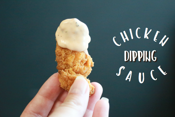 This Chicken Dipping Sauce is so delicious and easy to make.