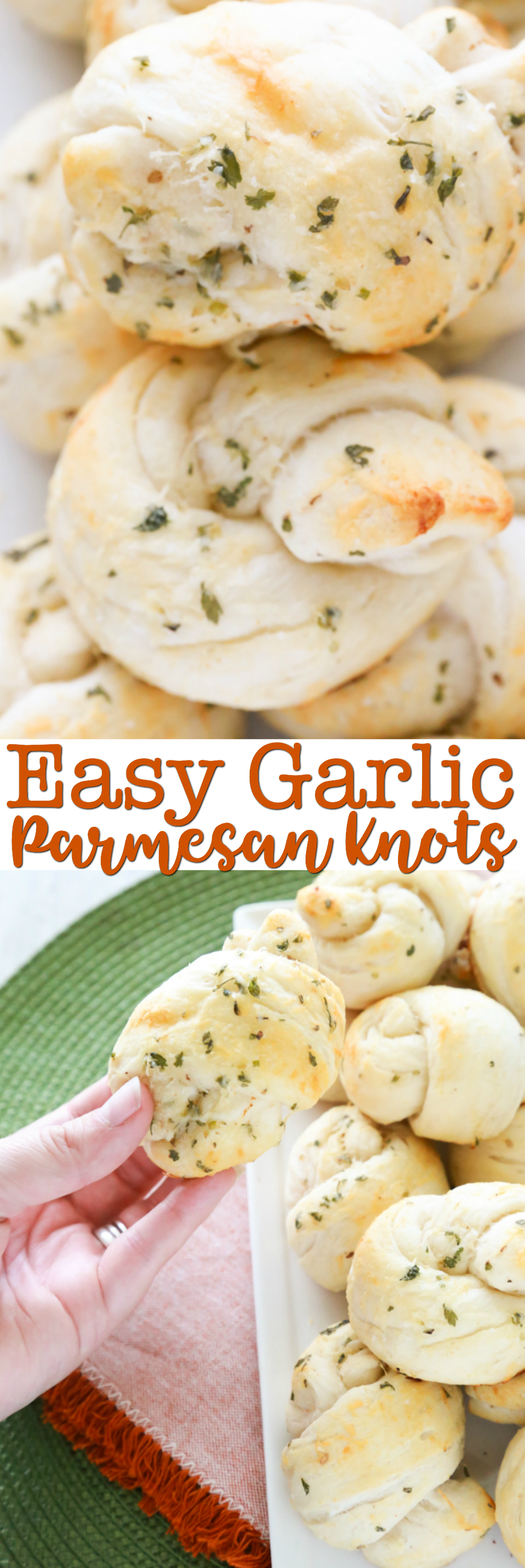 easy garlic parmesan kots