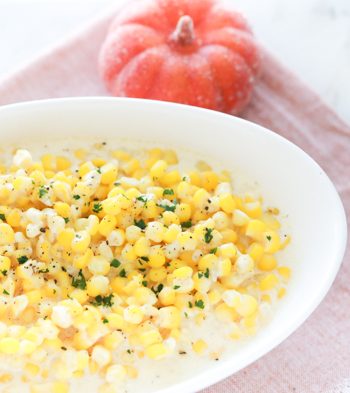 'Tis the season, right? While you're in the kitchen tending to other dishes, this Slow Cooker Creamed Corn does its own thing and is ready in about 2 hours.