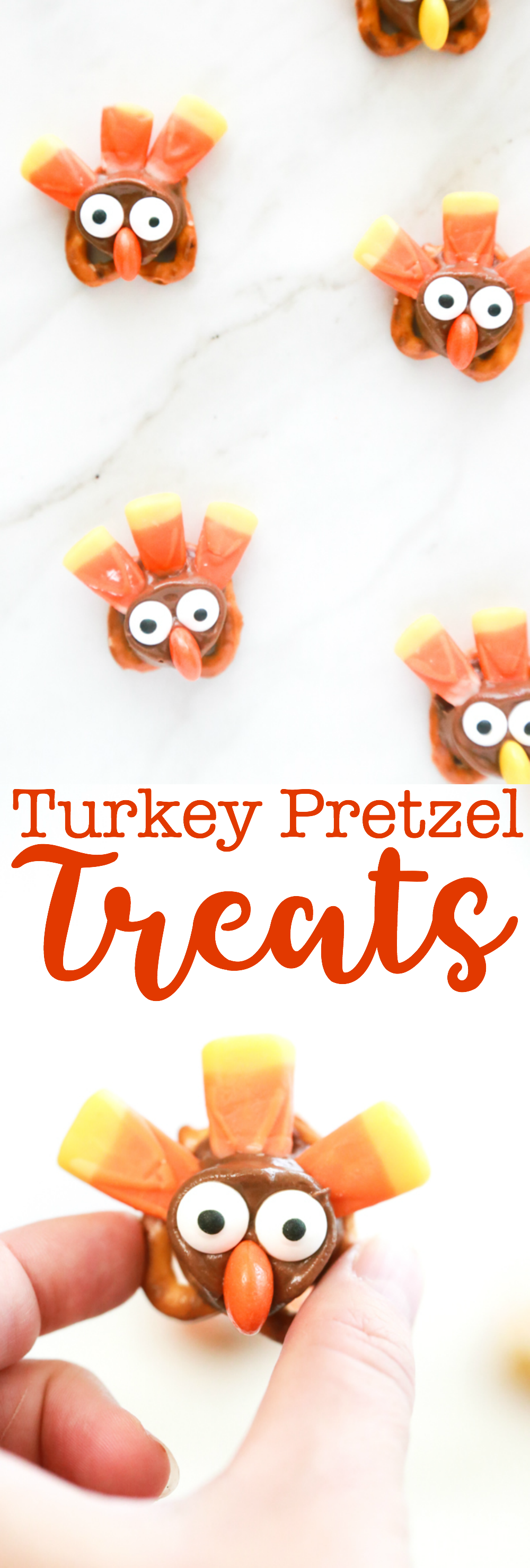 Turkey Pretzel Treats for Thanksgiving | Simply Being Mommy