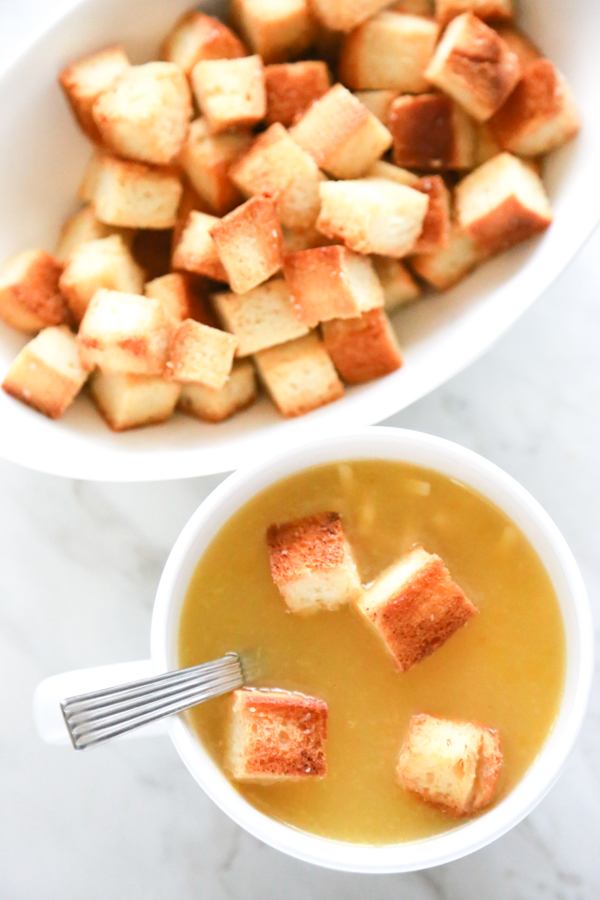 how to make homemade croutons