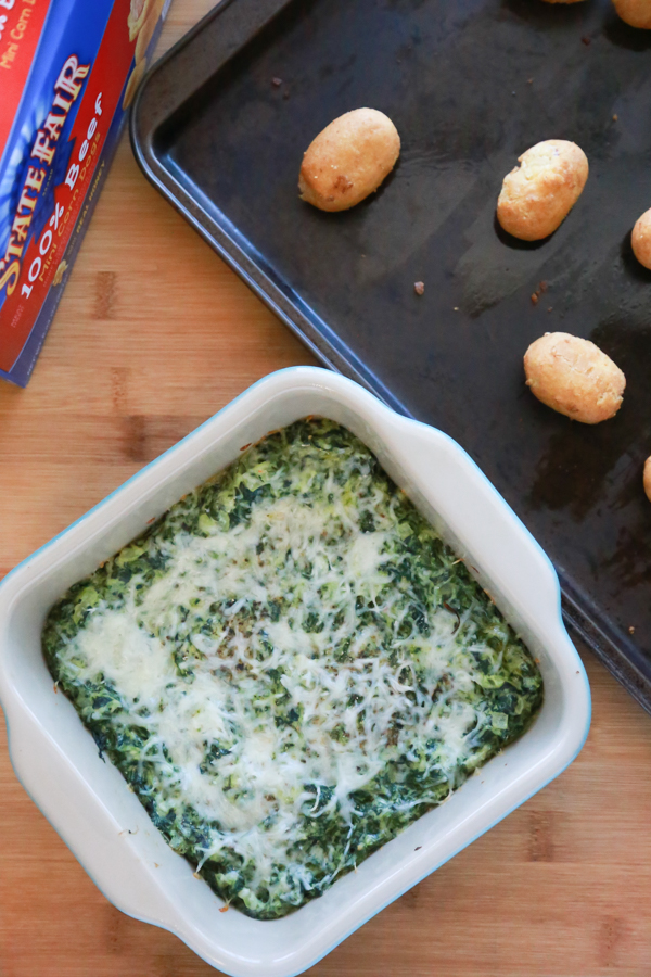 hot spinach dip