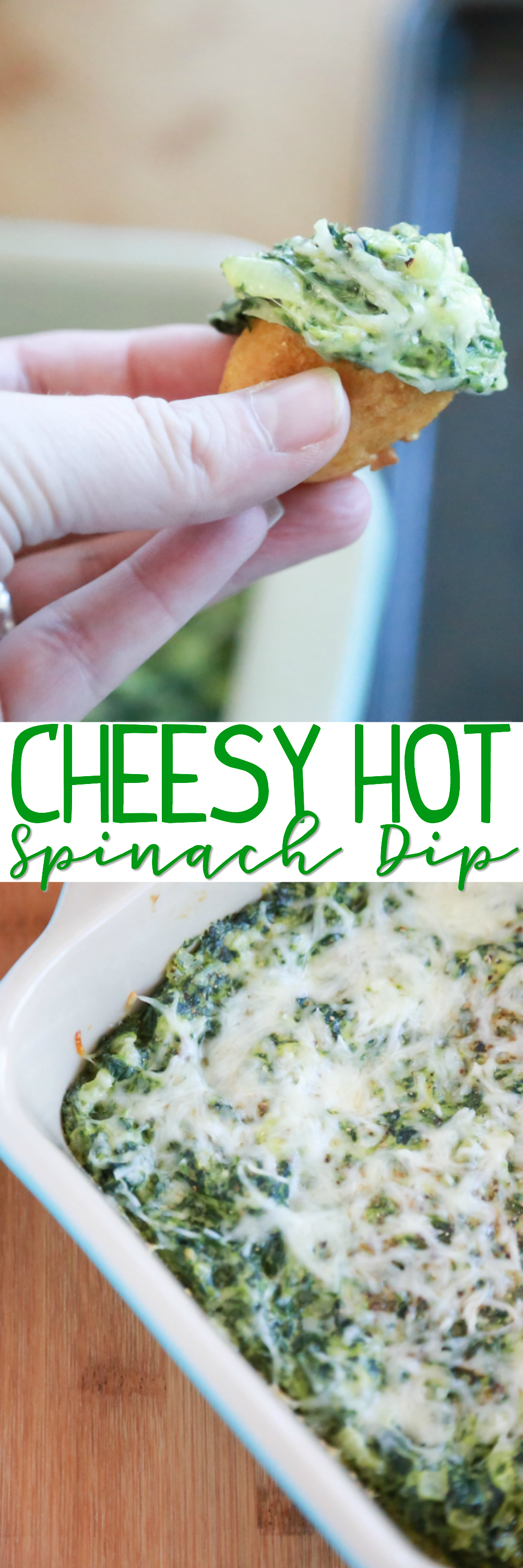 cheesy spinach dip recipe