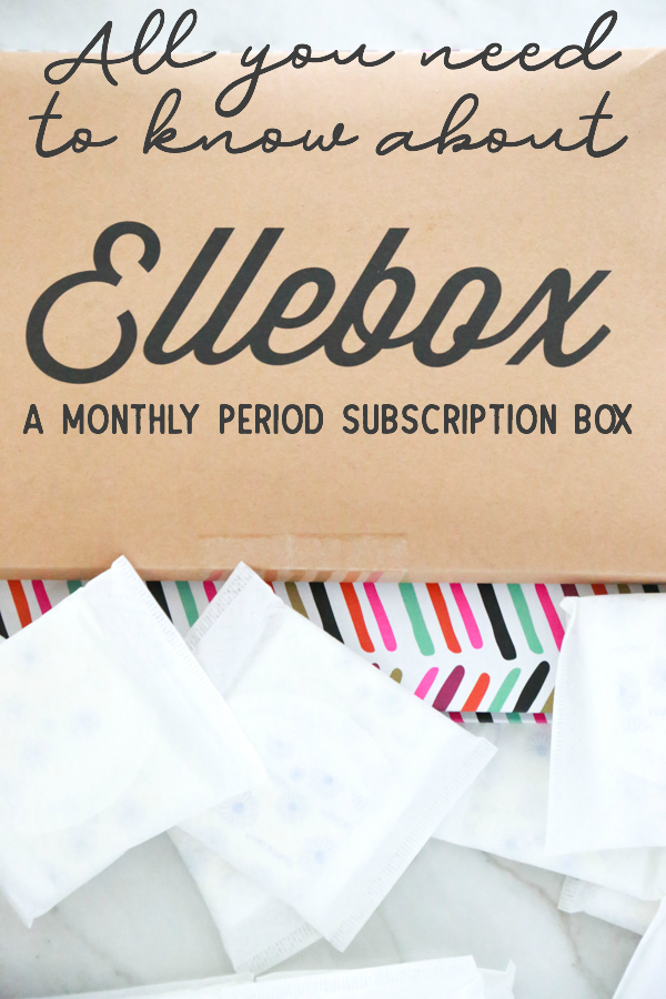 Did you know there was a monthly period subscription box? Well - there is! Ellebox is a monthly period subscription box catered to your period. Get 100% organic cotton feminine hygiene delivered to your door every month, in time, for your time, every time.