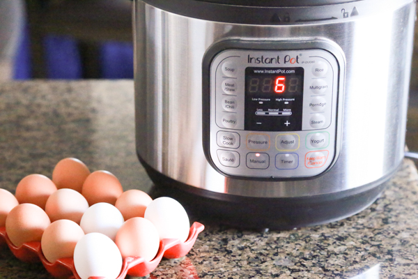 Instant Pot Hard Boiled Eggs are amazing each and every time I make them! They're easy to peel and that rich yellow yolk gets me every time, y'all.