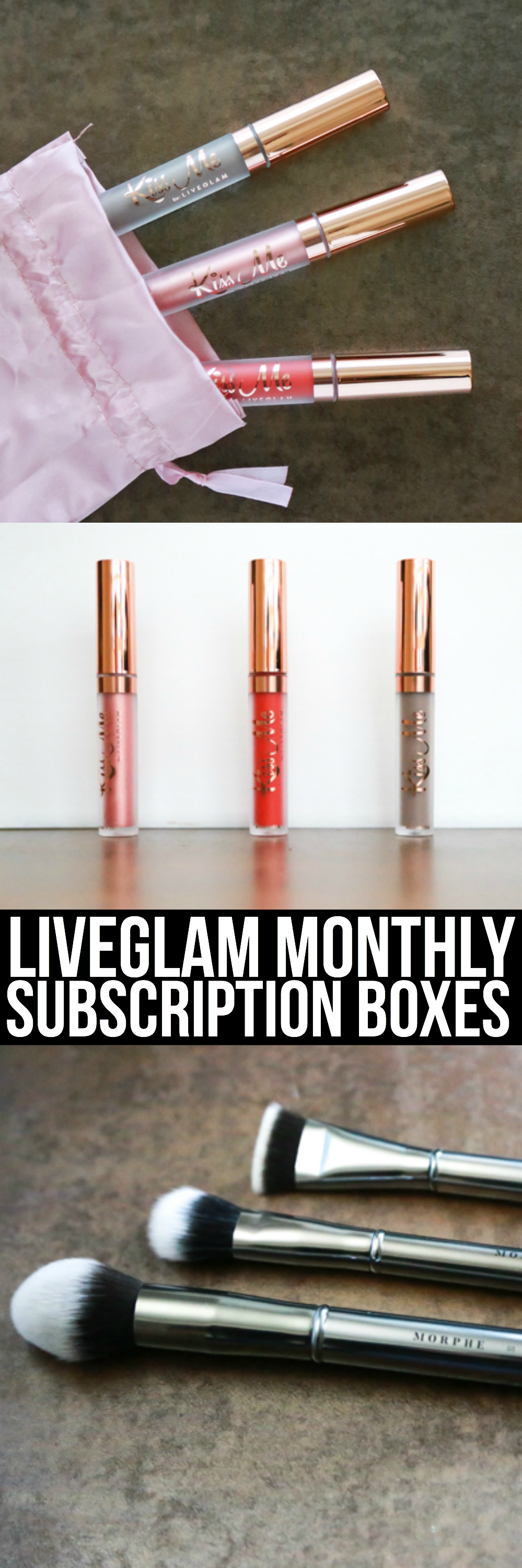 If you're looking for a makeup bestie, the LiveGlam Monthly Subscription Boxes are perfect for you! You choose what you need, and LiveGlam supplies it.