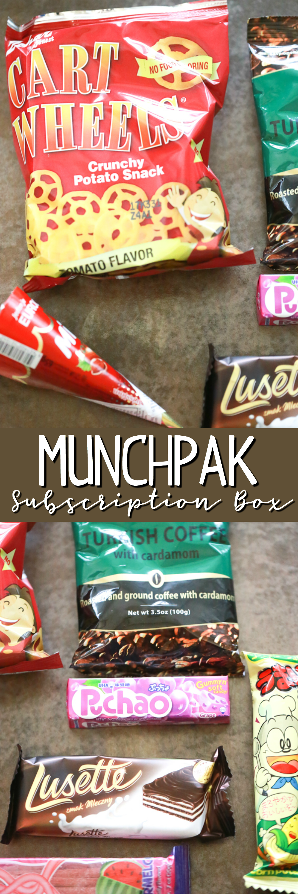 Are you a snacker? For a unique, out of the ordinary snack experience, try a MunchPak Monthly Subscription Box.