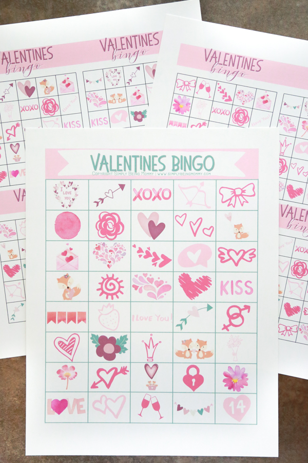 Valentines Bingo Bundle - Free Valentines Day Printables