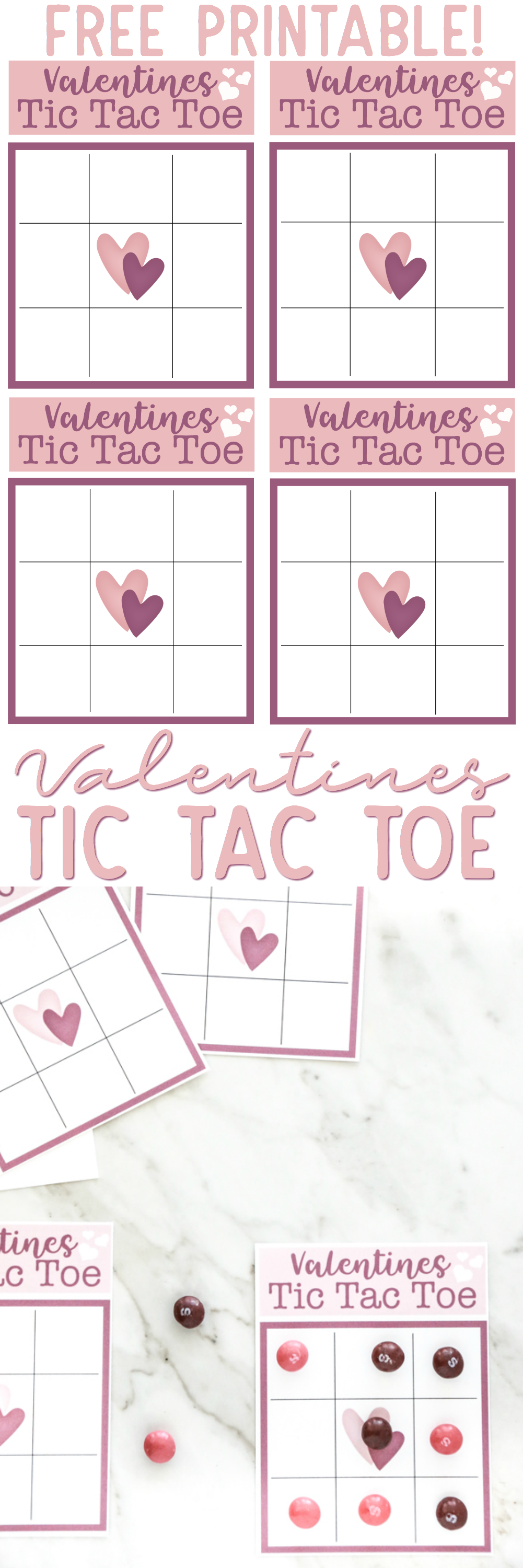 Valentines Tic Tac Toe Printable Simply Being Mommy