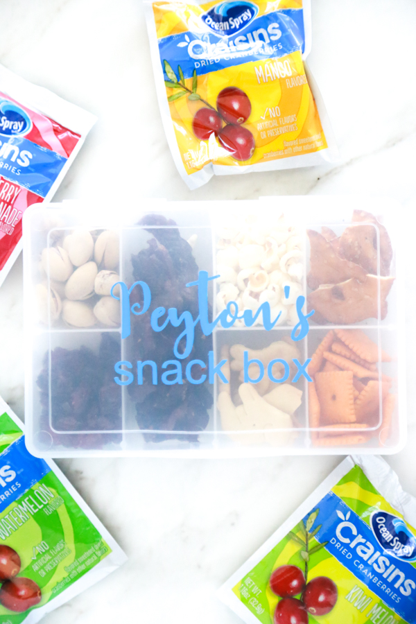 On-the-Go Snack Box for Children