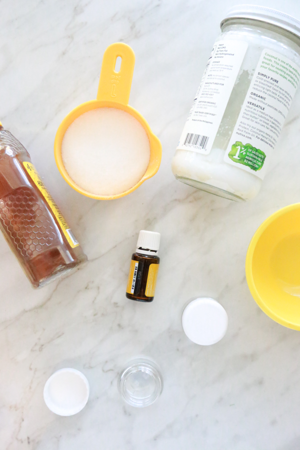 A great way to pamper yourself this Mother's Day is by whipping up a batch of this DIY Lemon Lip Scrub for yourself or that special woman in your life.